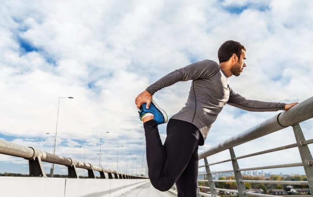calentamiento para empezar a correr